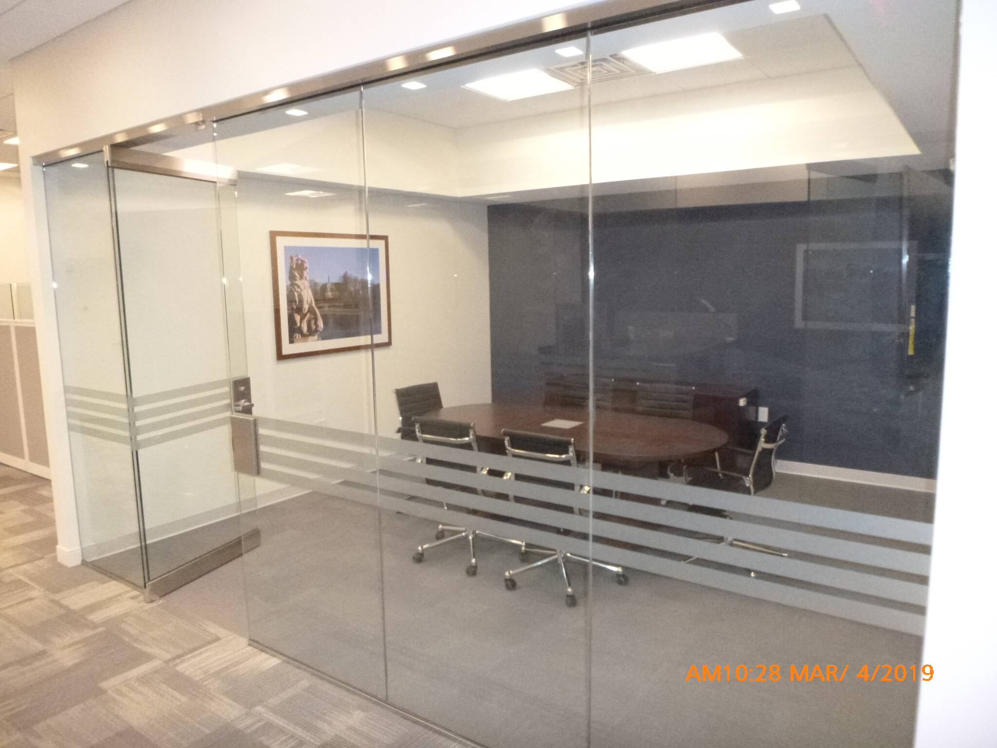 Complete tenant fit up for a bank