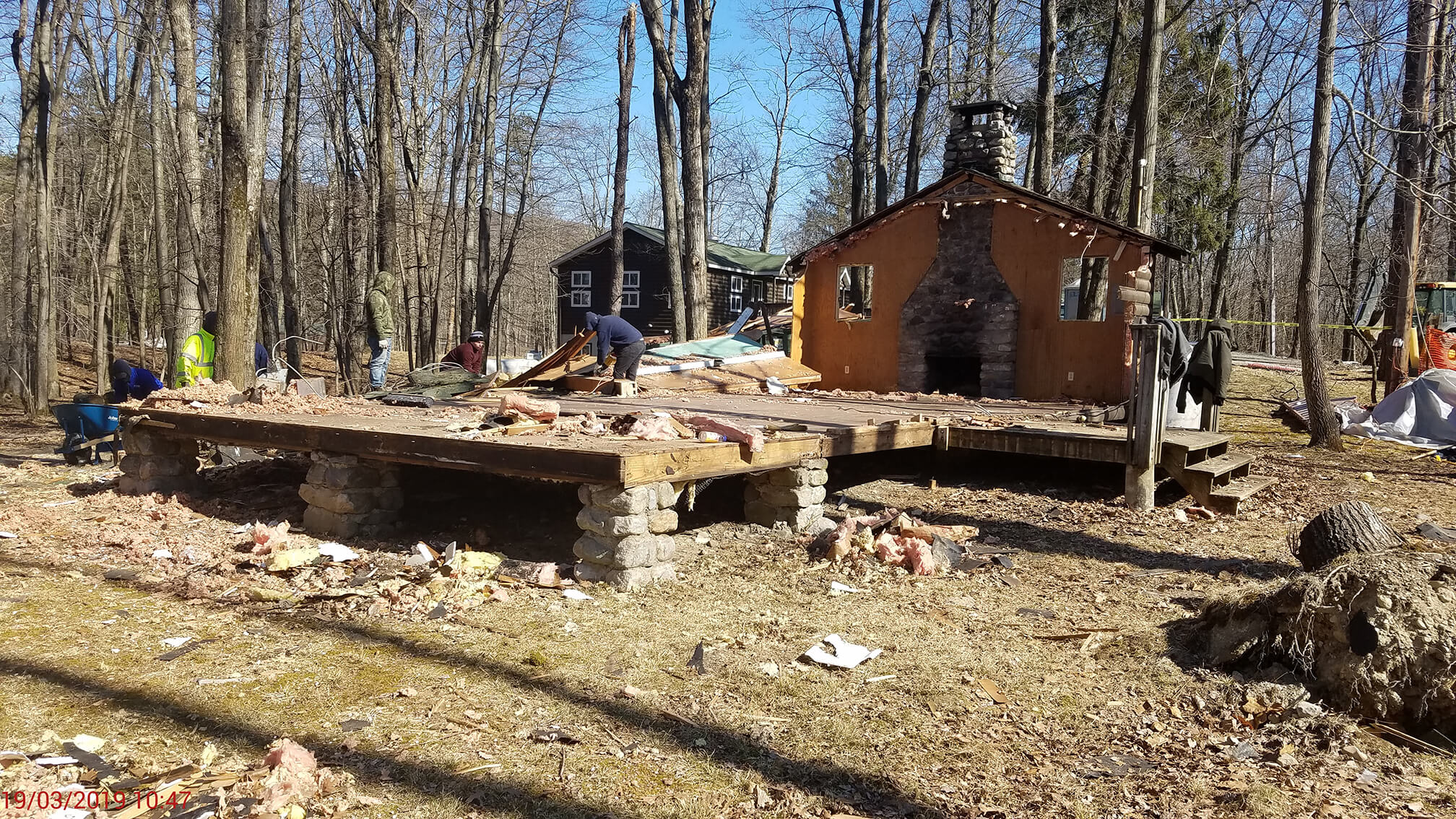 Restoration from storm damage