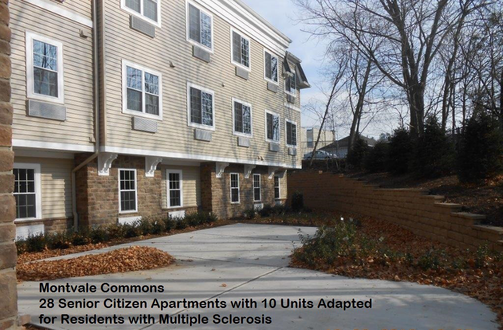 28 Senior Citizen Apartments with 10 Unites Adapted for Residents with Multiple Sclerosis.