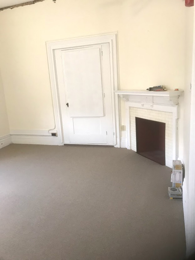 Renovation of rooms used by retreat guests.
