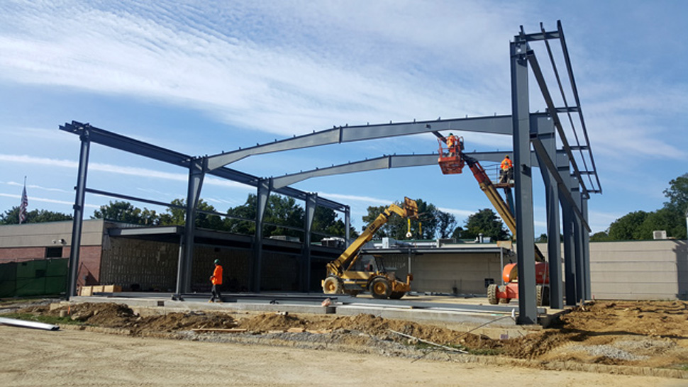 addition of new gymnasium and fitness rooms