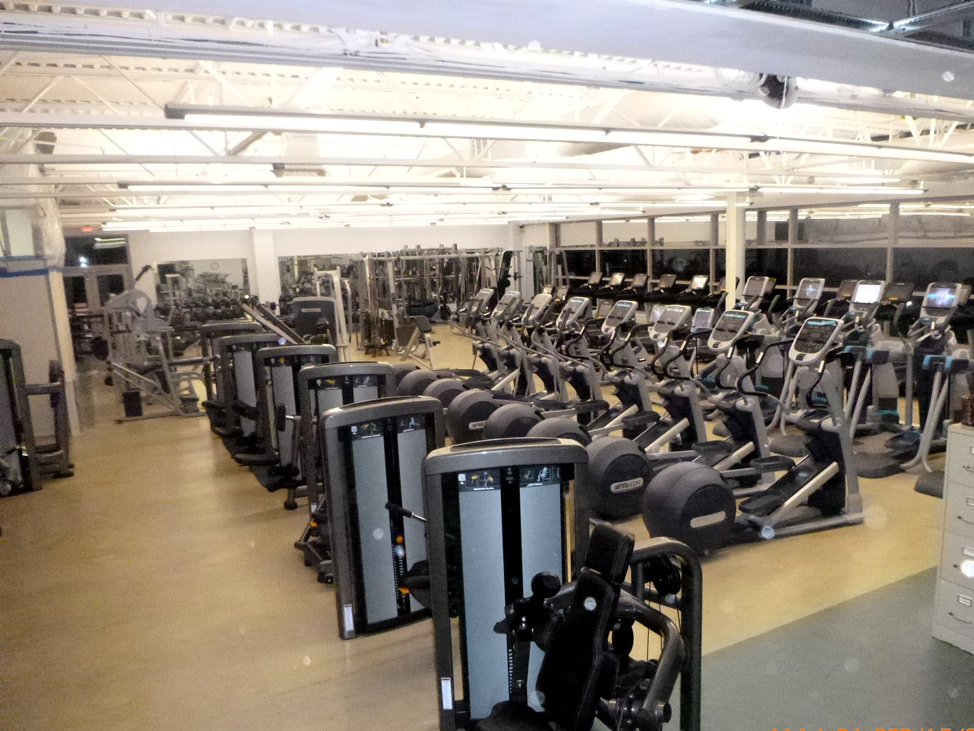 addition of new gymnasium and fitness rooms