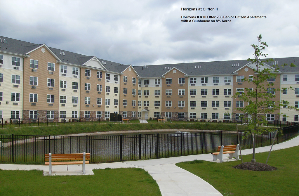 Horizons II & III Offer 208 Senior Citizen Apartments with A Clubhouse on 8 1/2 Acres